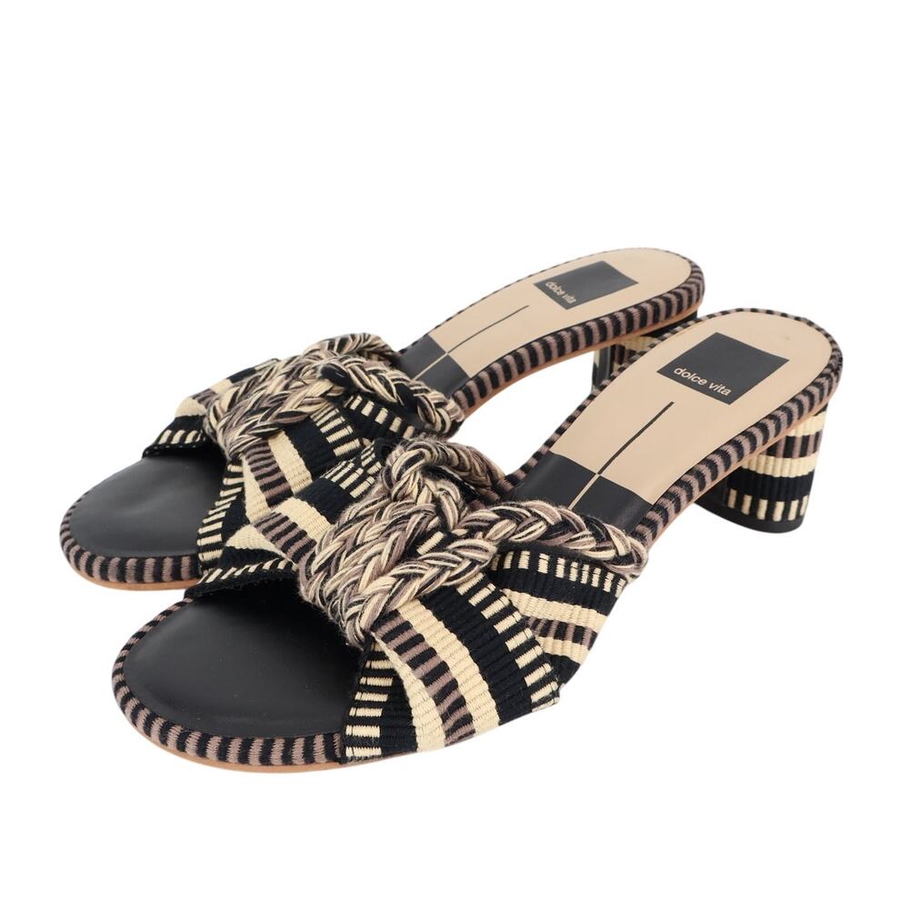 Dolce Vita Women's Dallie Knotted Dress Block Heel Sandal Size 7.5